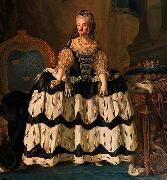 Lorens Pasch the Younger Portrait of Louisa Ulrika of Prussia oil painting reproduction